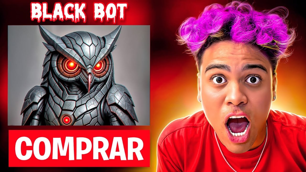CHEGOU O BLACK BOT DA DARK WEB!