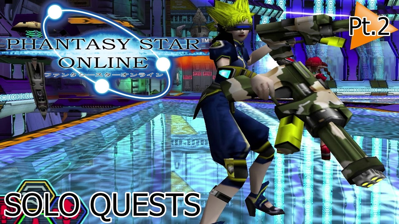Phantasy Star Online Episode 1: Solo Quests Pt.2 (Sonic Team/Sega - Dreamcast/PC - 2000/2004)