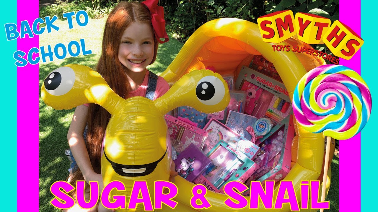SUGAR & SNAIL STATIONARY BACK TO SCHOOL HAUL FROM SMYTHS TOYS | AD | Little Red World