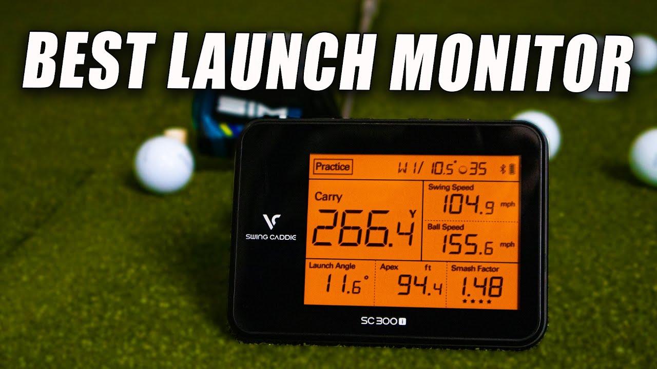 THE BEST NEW LAUNCH MONITOR the Swing Caddie SC300i