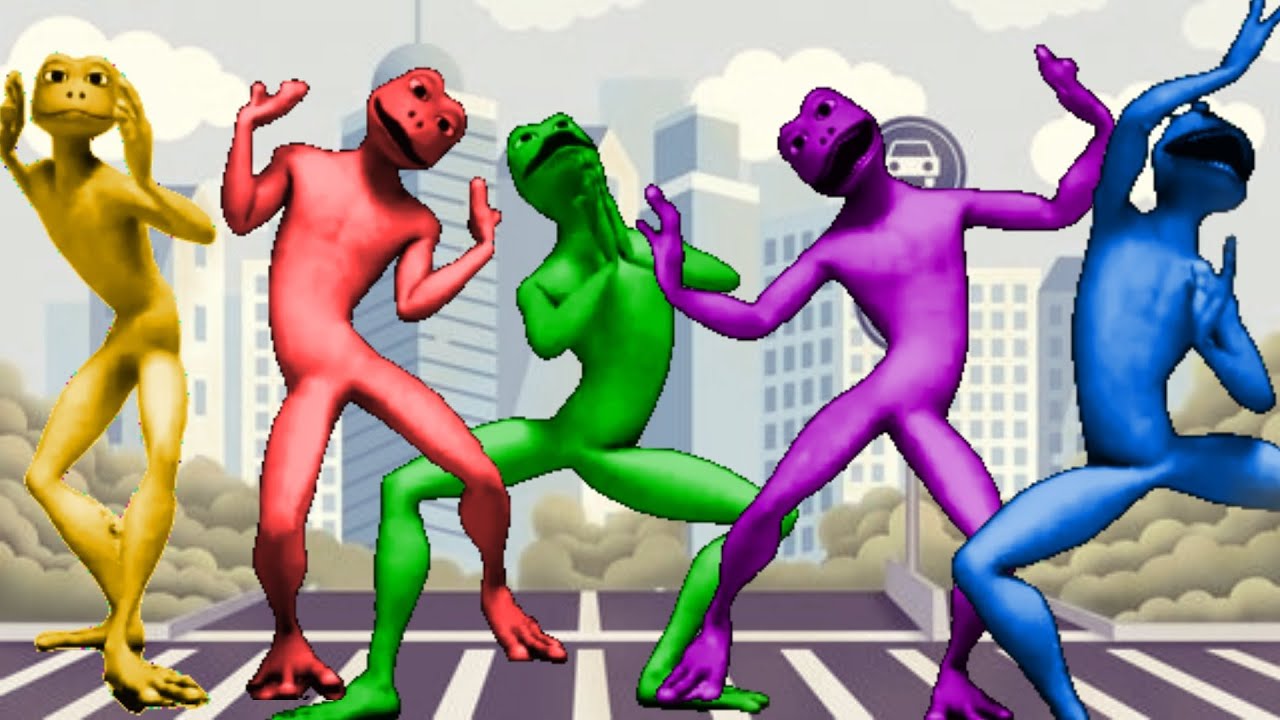 Patila Dance Challenge|Learn Colors Patila Dance- Demo tu Cosita/Puzzle Game Superheroes/alien dance