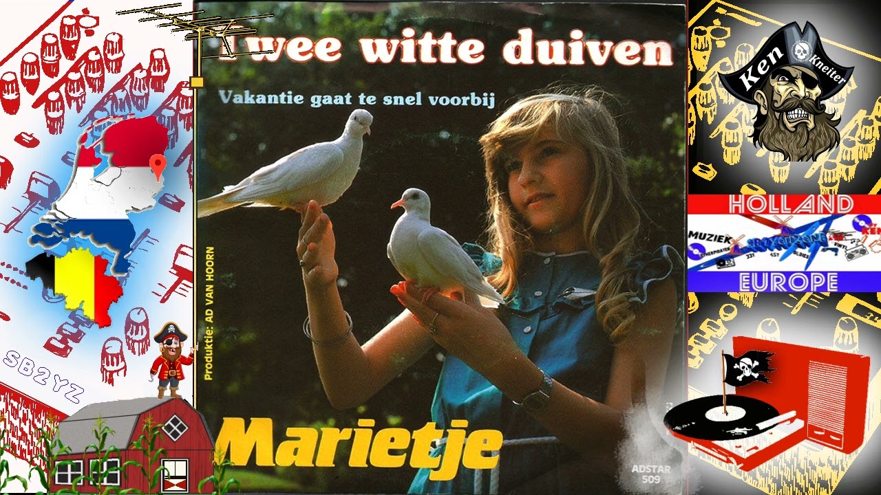 Twee Witte Duiven - Marietje - 1982 - Piratenmuziek
