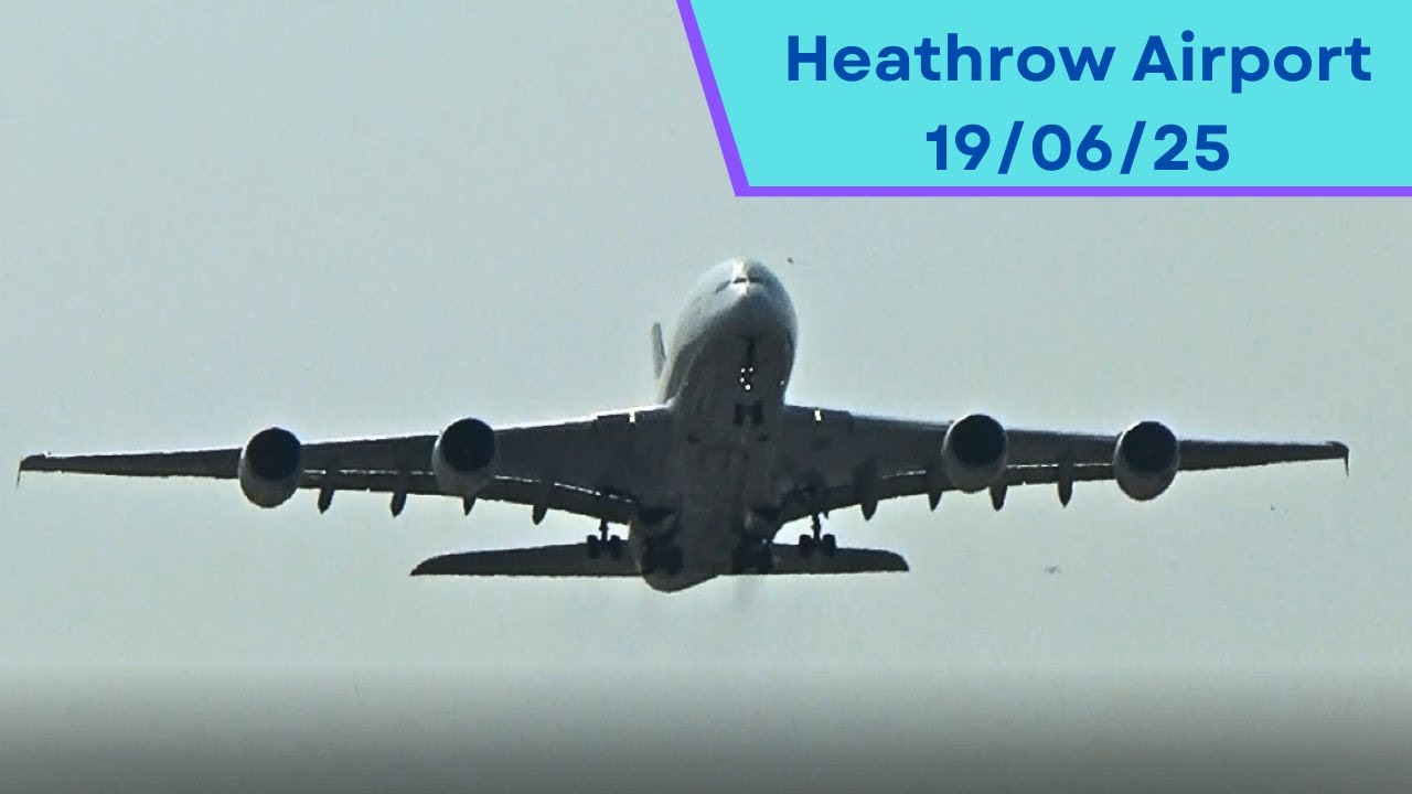 Planes At Heathrow (Heavies Only) | 19/06/25