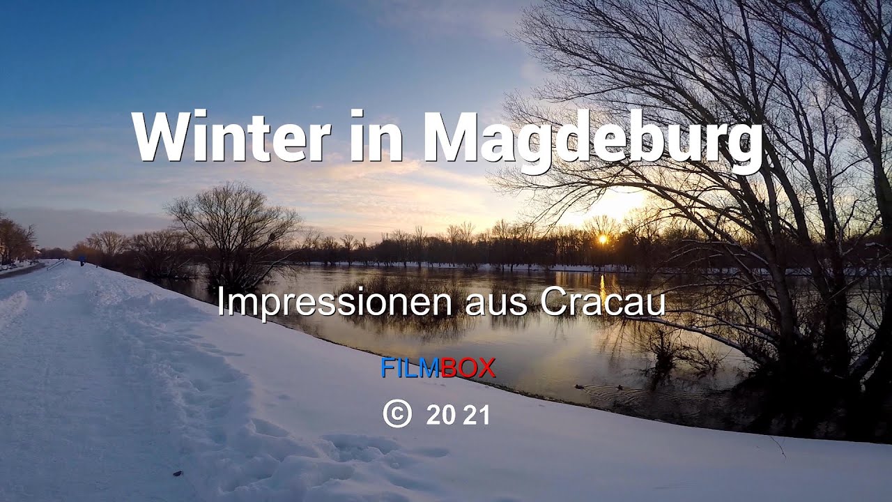 Magdeburg im Winter