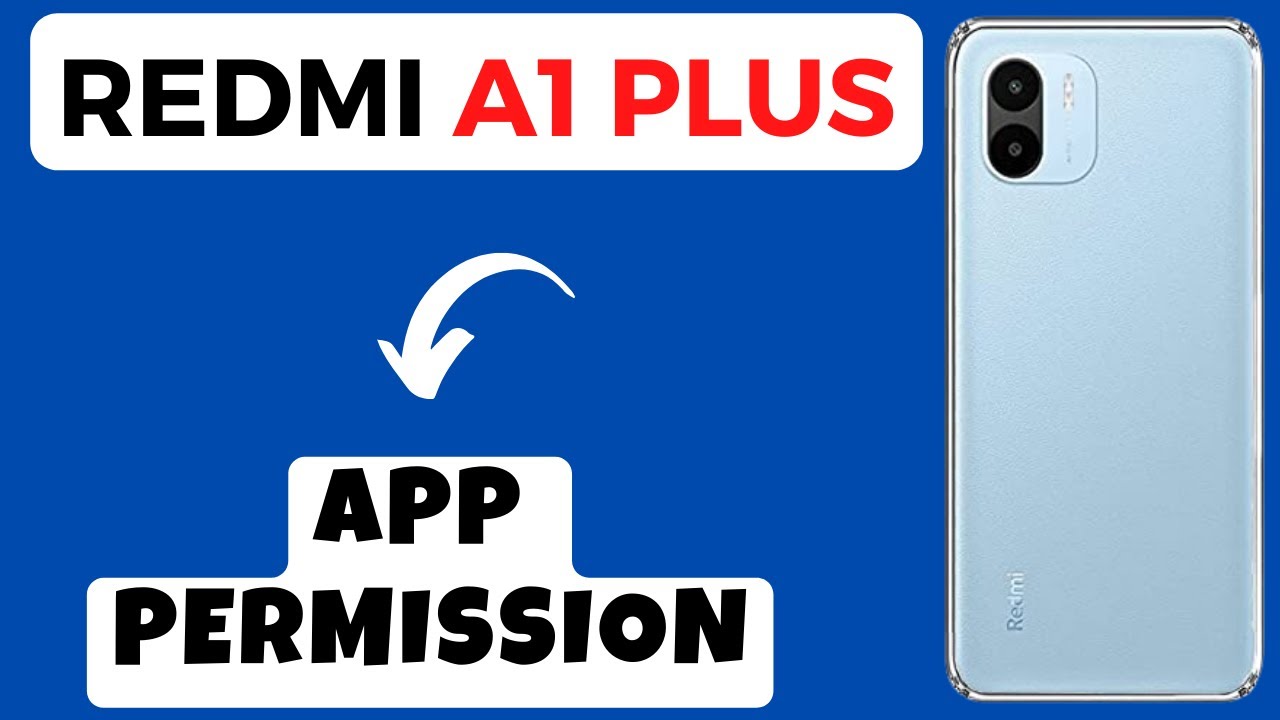 Redmi A1 Plus App Permission Settings || Application Permission Allow And Deny