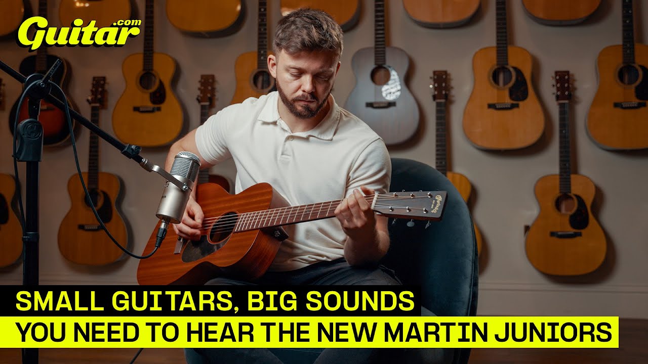 Маленькие гитары, мощный звук — встречайте новую серию Martin Junior | Guitar.com