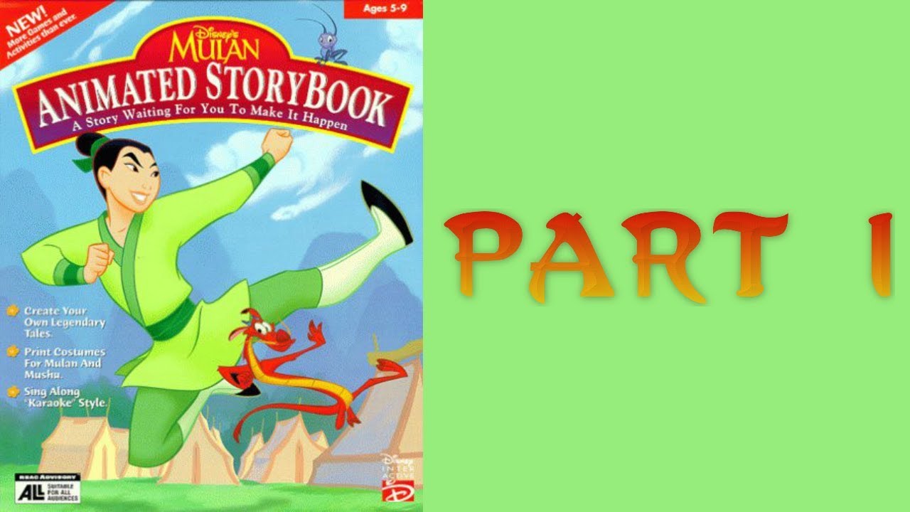 Whoa, I Remember: Disney's Animated Storybook Mulan: Part 1
