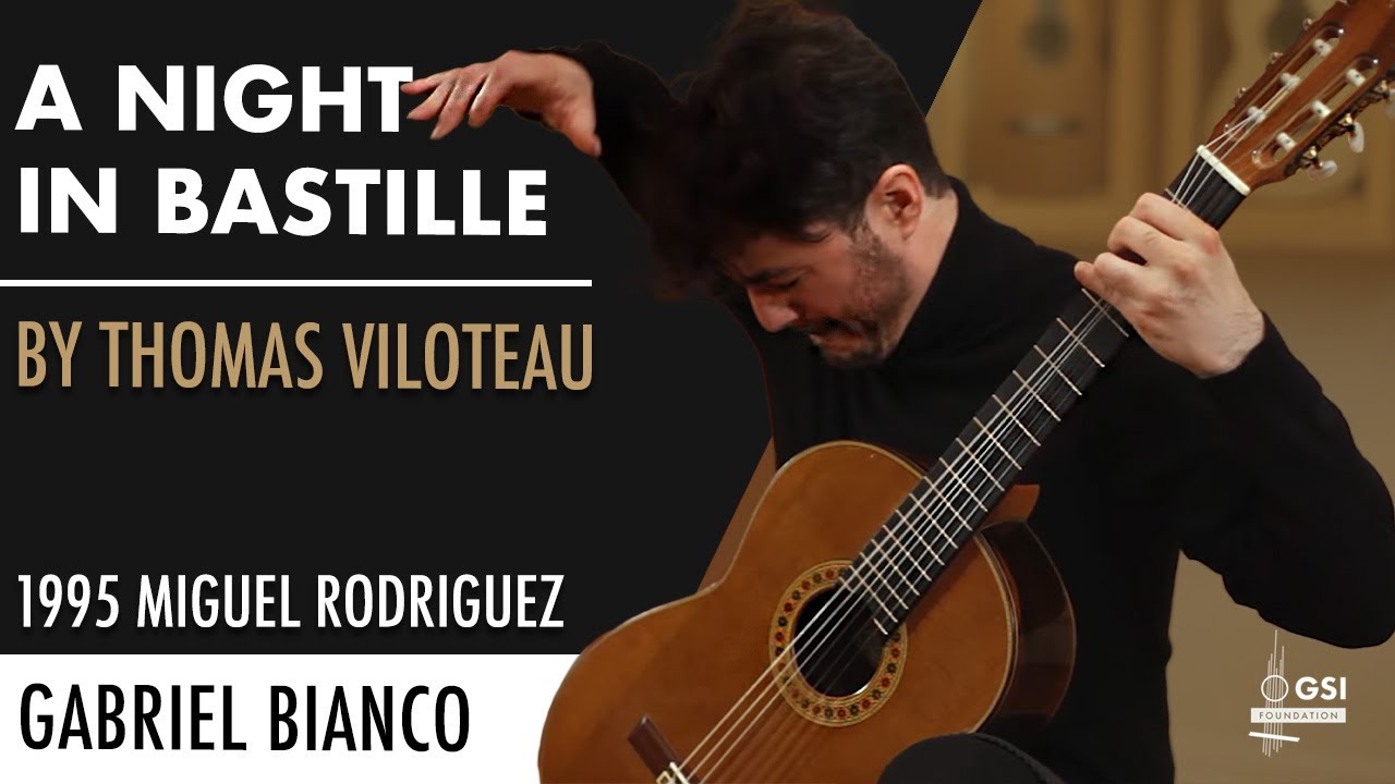 Gabriel Bianco performs Thomas Viloteau's 