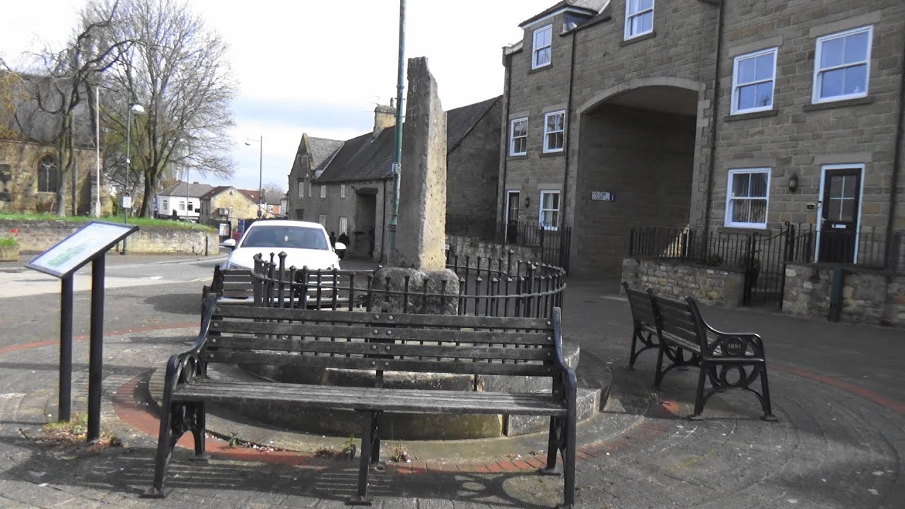 Dinnington Sheffield High St ground Zero before the £12 million investment in the Market Square.