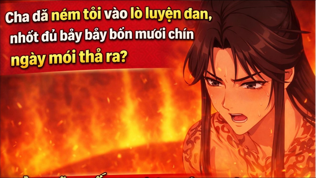 FULL | Cha đã ném tôi vào lò luyện đan, nhốt đủ bảy bảy bốn mươi chín ngày mới thả ra?