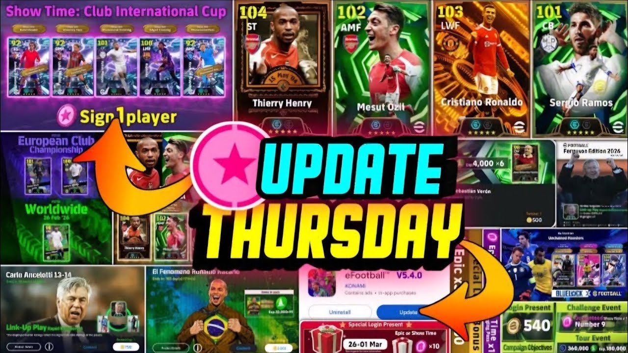 Завтра выйдет обновление eFootball v5.3.0? 🤯🔥 Кто попадёт в подборку лучших эпических карточек че...