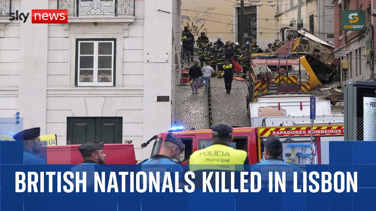 Three British nationals among those who died in Lisbon funicular crash