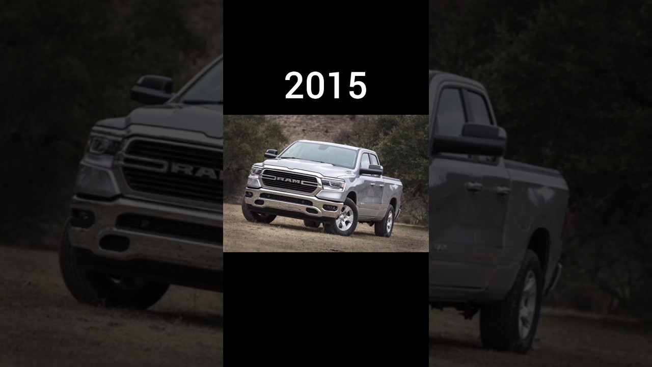 evolution of dodge ram pickup (1981~2023) 