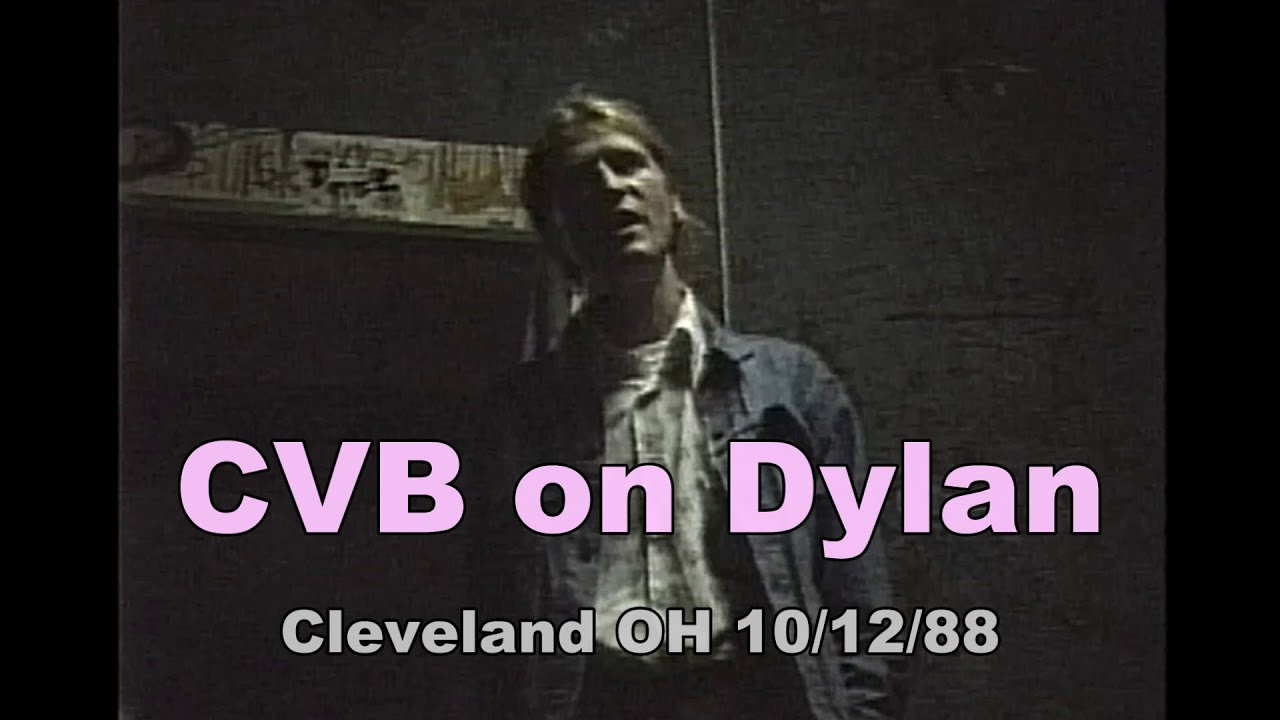 Camper Van Beethoven talking about Bob Dylan - Jonathan Segel + David Lowery - Cleveland OH 10/12/88