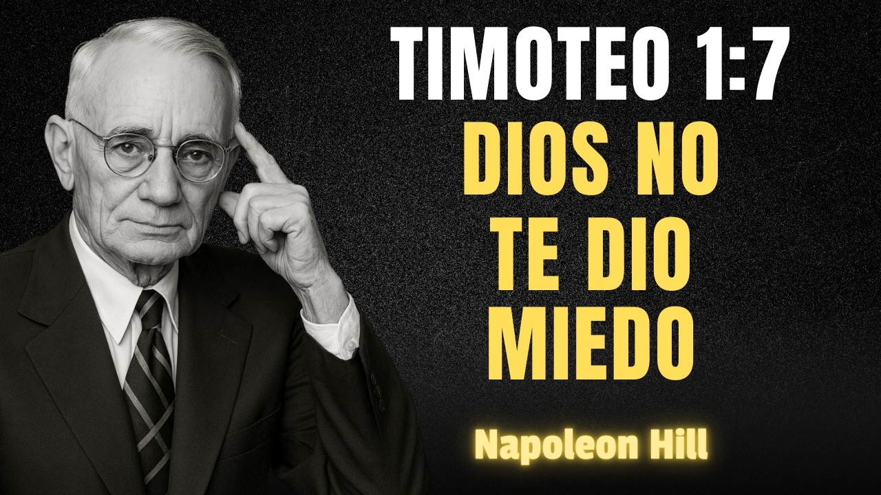 Timoteo 1:7 | El Código Mental para Eliminar el Miedo y Activar el Poder Interior | Napoleon Hill