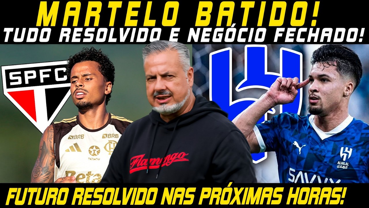 🚨NEGÓCIO FECHADO E RESOLVIDO!🚨FUTURO DE MARCOS LEONARDO DECIDIDO NAS PRÓXIMAS HORAS! E+!🚨