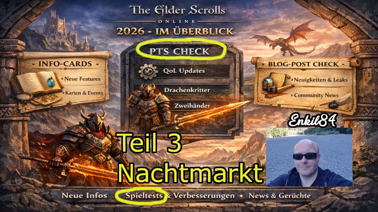 ESO 2026 erklärt - Teil 3 - Nachtmarkt Deep Dive | PTS Woche 3, Bosse, Händler & Housing