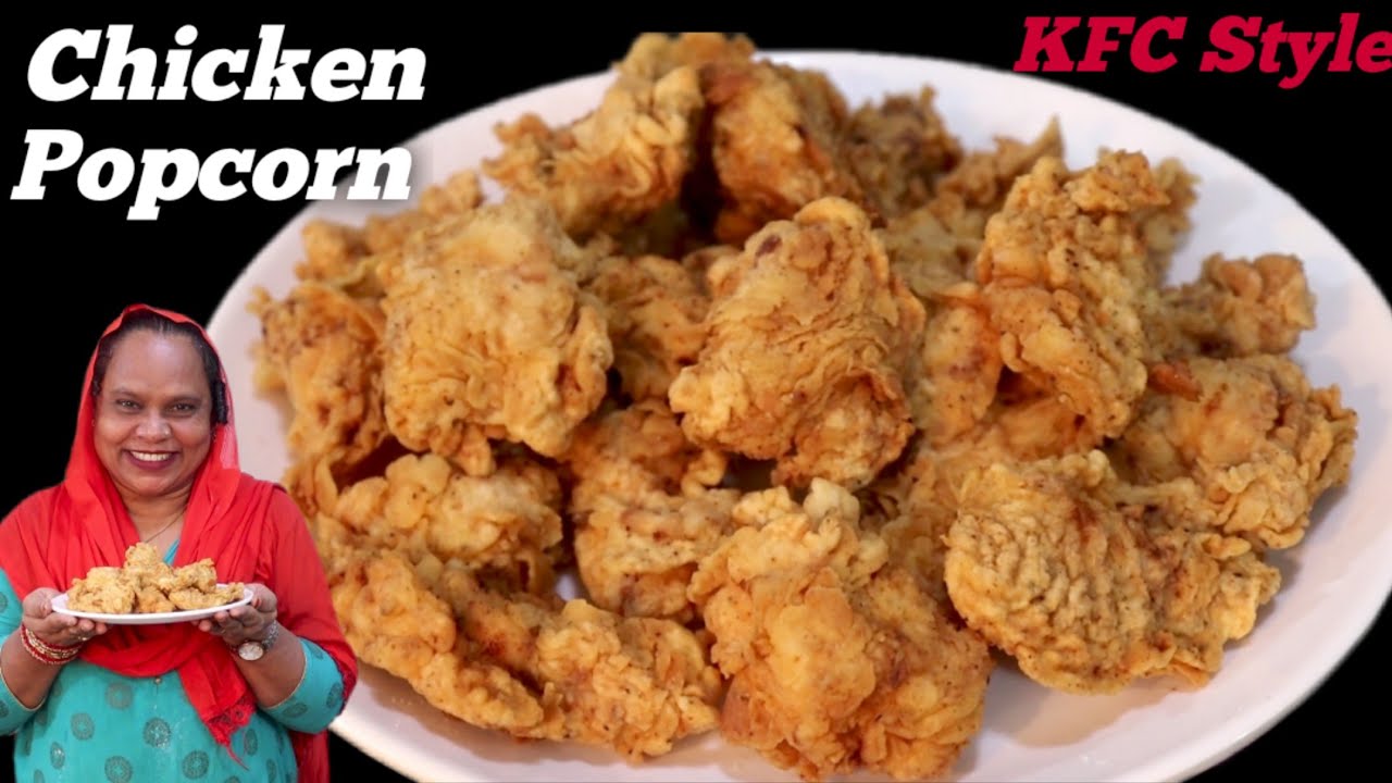 Chicken Popcorn Recipe | KFC Style Popcorn Chicken Recipe | Homemade KFC Style Chicken Popcorn