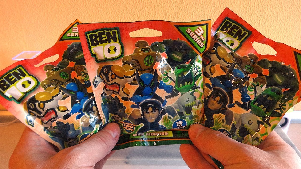Ben 10 Series 3 Figures Collection by Bandai
