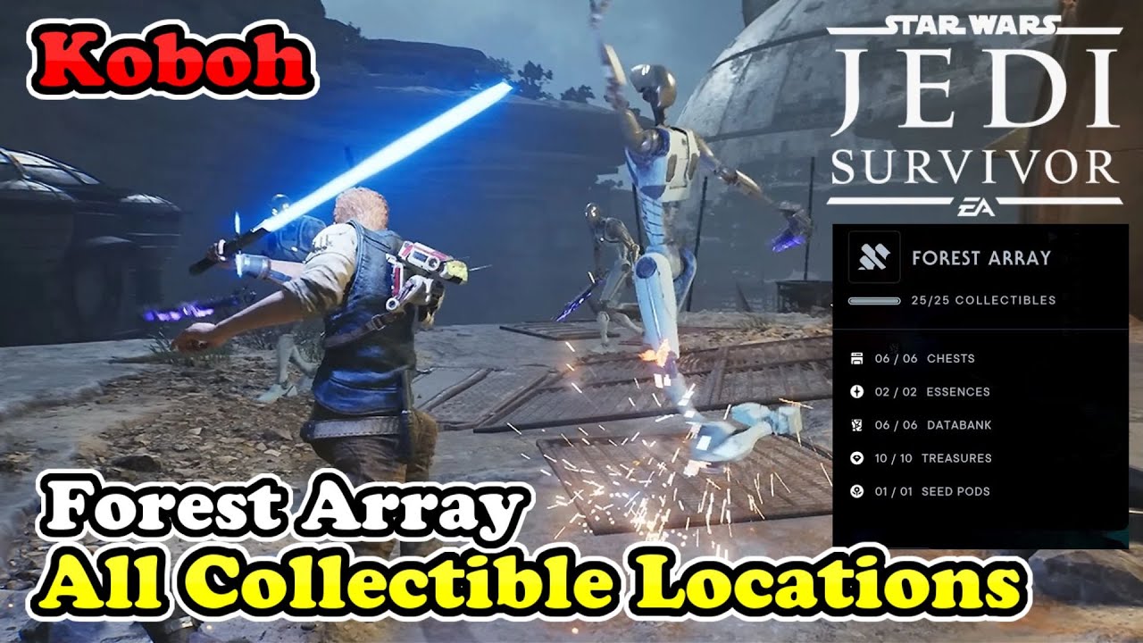 Forest Array All Collectible Locations Star Wars Jedi Survivor (Koboh Collectible Guide)