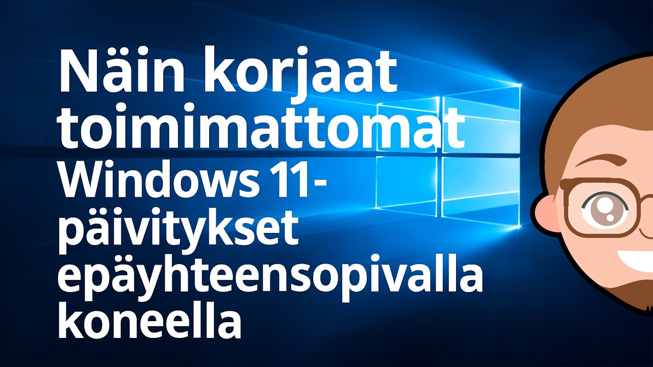 Näin korjaat jos Windows 11 ei päivity epäyhteensopivalla koneella