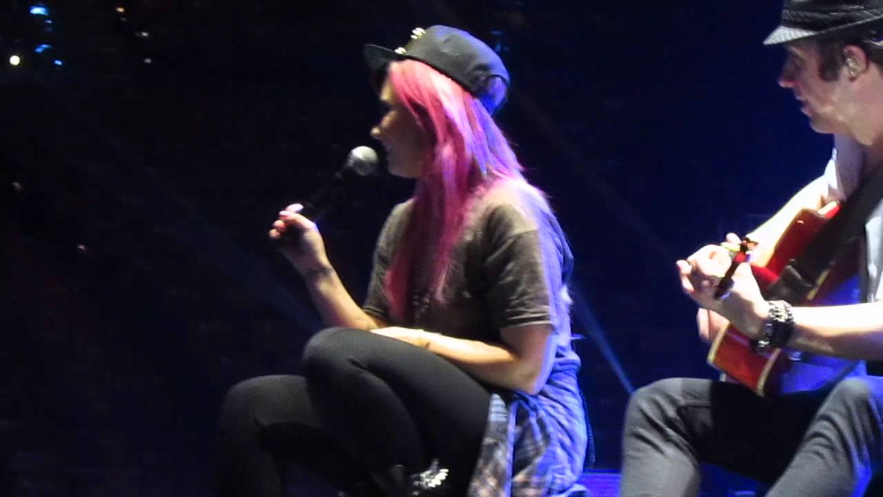 Believe in Me - Demi Lovato ( Soundcheck Sunrise,FL - 02-25-14)