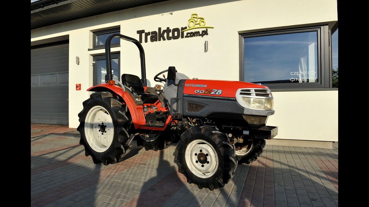 Mitsubishi GOZ28 4x4 28KM mini ciągnik www.TRAKTOR.com.pl