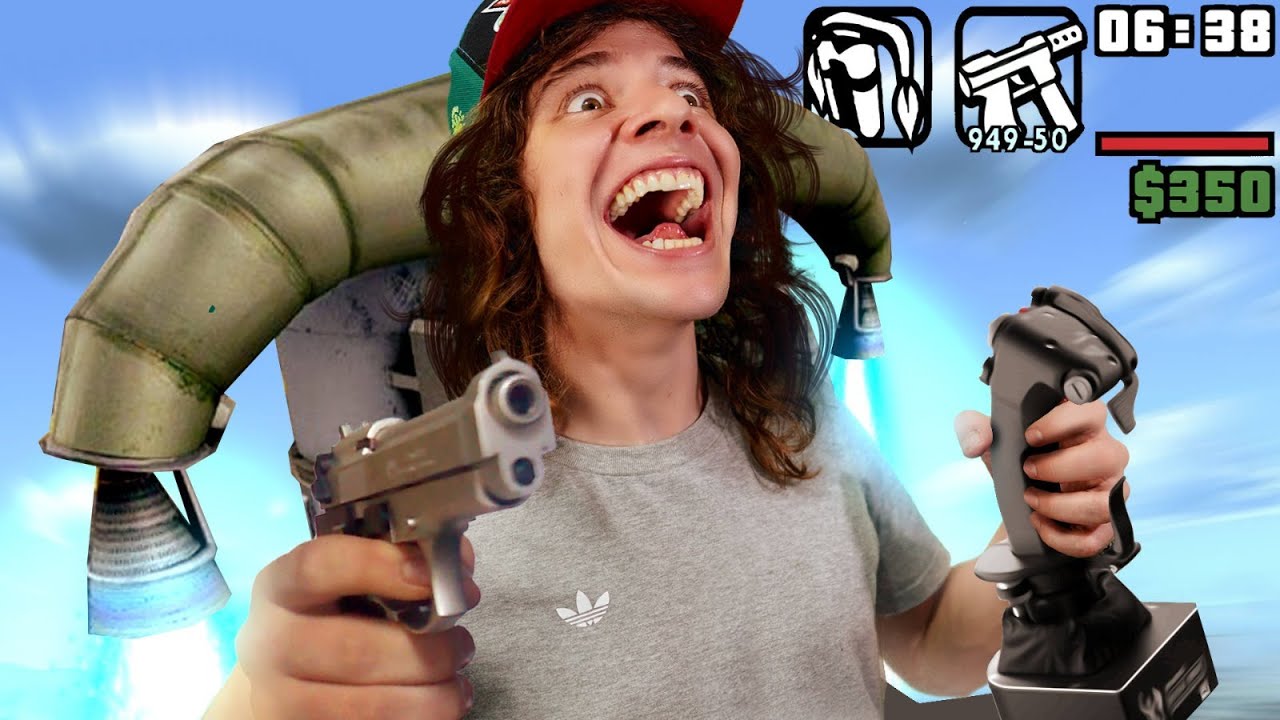 ROUBANDO O JETPACK DA ÁREA 69 - ZERANDO SAN ANDREAS