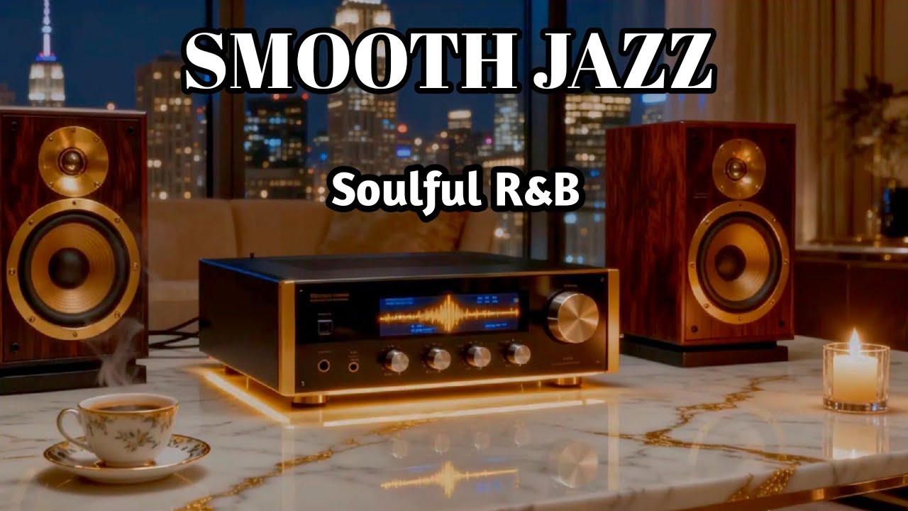 Smooth Jazz Instrumental for Stress Relief | Cozy Night Lounge