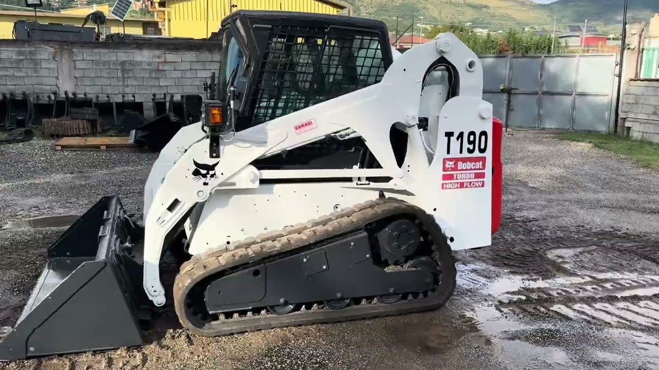 MINIPALA SKID STEER LOADER BOBCAT T190 TURBO HF