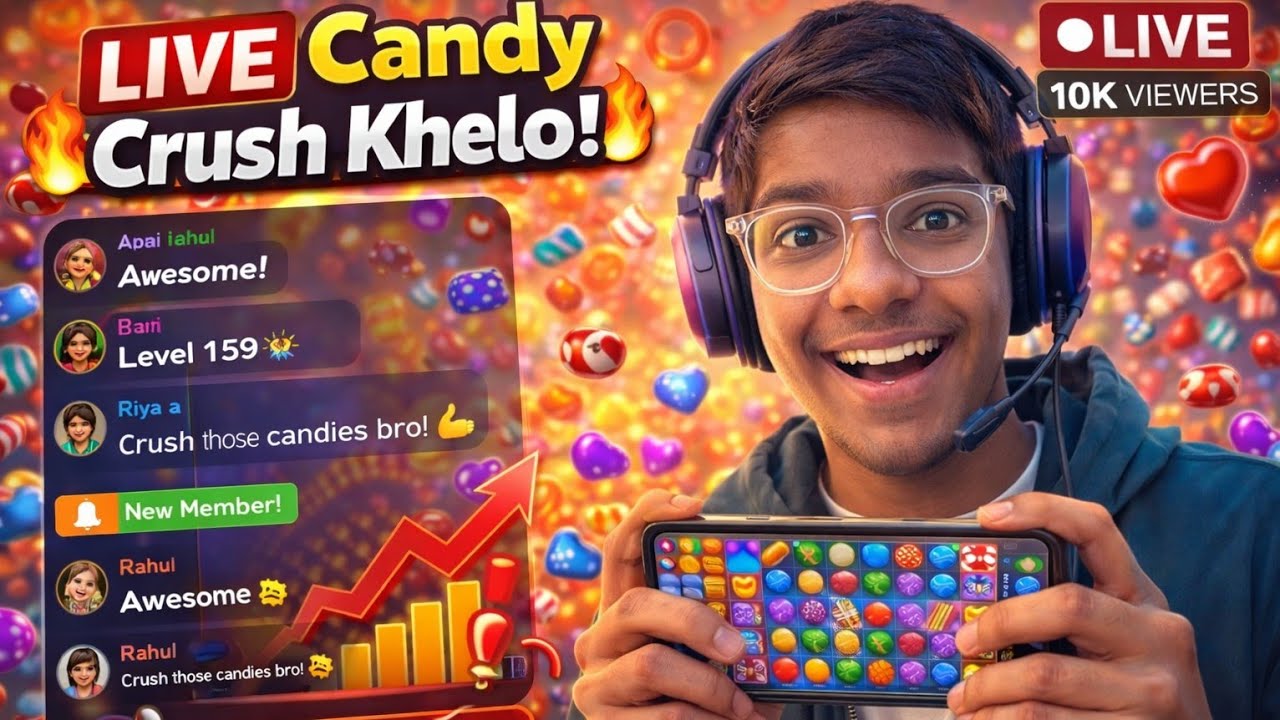 Candy Crush Saga: Nightmare Level Solved Live! 💀