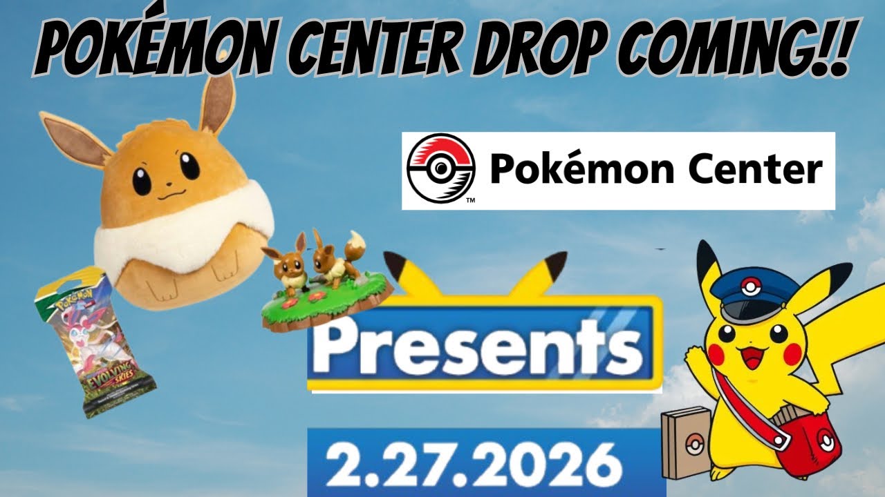 Pokémon Center Potential Drop Coming This Week!!!