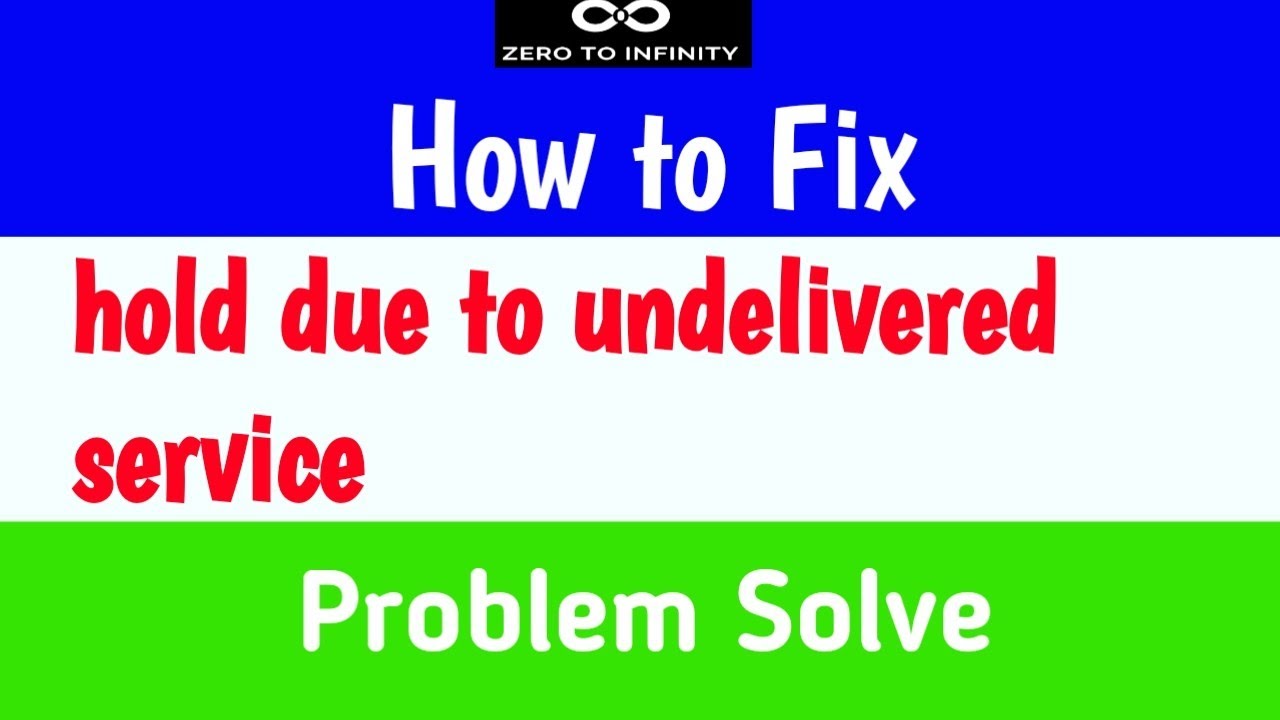 Fix hold due to unrecovered service charges hdfc bank | hold due to unrecovered service charges
