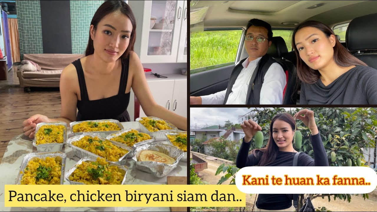 Kanpa te office ah  a thawhpui te nen an lunch tur kengin ka surprise   (biryani & pancakes)..