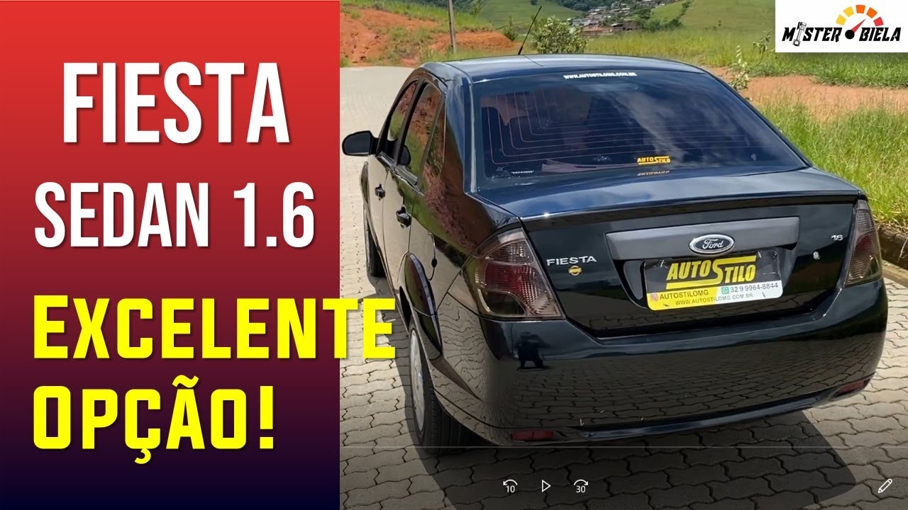 FORD FIESTA SEDAN 1 6: Bom, Barato e Espaçoso…Confira!
