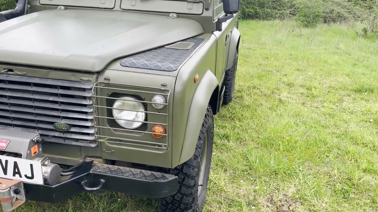 1999 land rover defender 90 300tdi Wolf WW soft top for sale walkaround