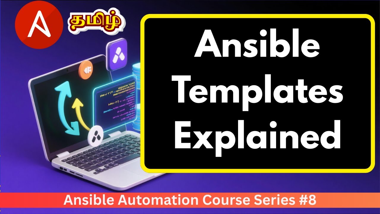 Ansible in Tamil #8 | Ansible Templates Explained with Examples | How to Use Templates in Ansible