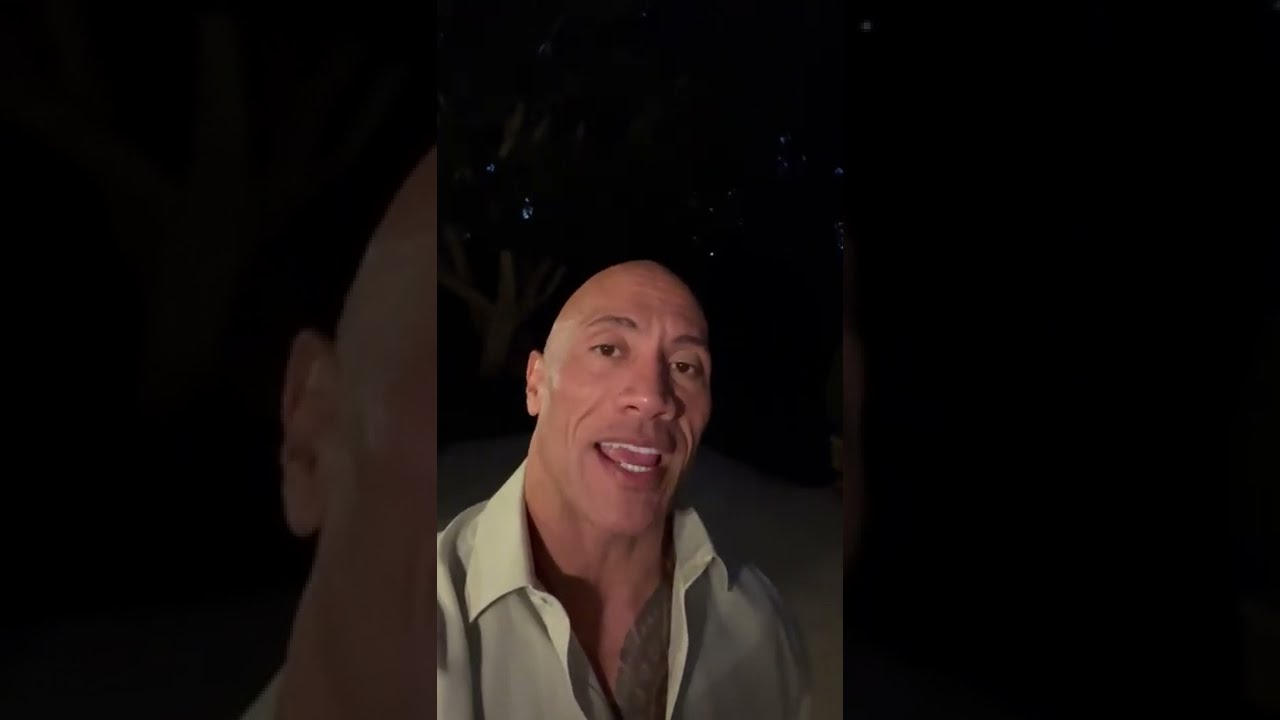 The Rock's birthday message for Mabel