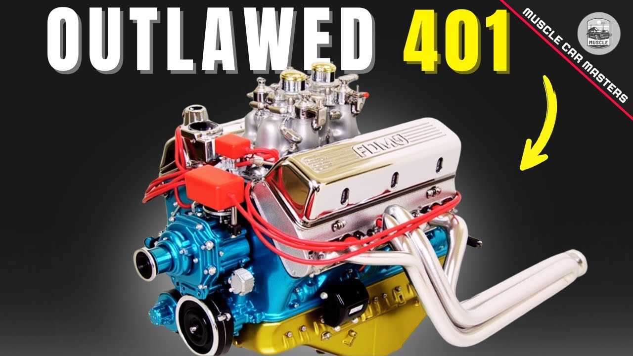 The SHOCKING TRUTH about AMC’s LEGENDARY 401 V8 engine You NEVER Knew!