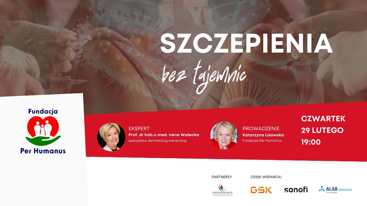 Szczepienia bez tajemnic - prof. dr hab. n. med. Irena Walecka