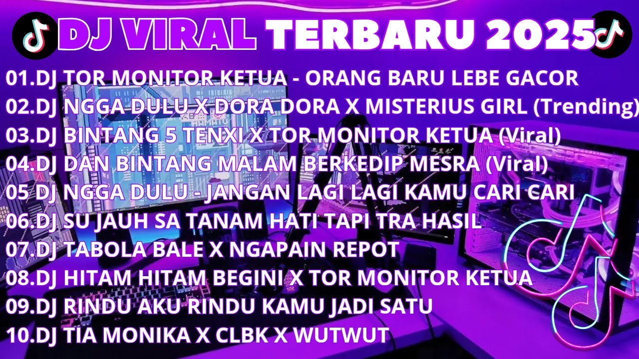 DJ TIKTOK TERBARU 2025🎵DJ TOR MONITOR KETUA - ORANG BARU LEBE GACOR🎵DJ TOR MONITOR KETUA X TABOLA
