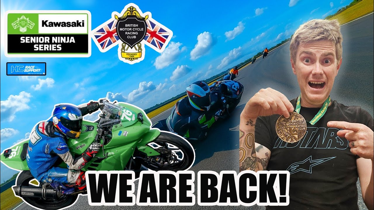 My Big Bike Racing Come Back ! | Racing with BEMSEE in the Kawasaki Ninja Senior Series #motorcycle
