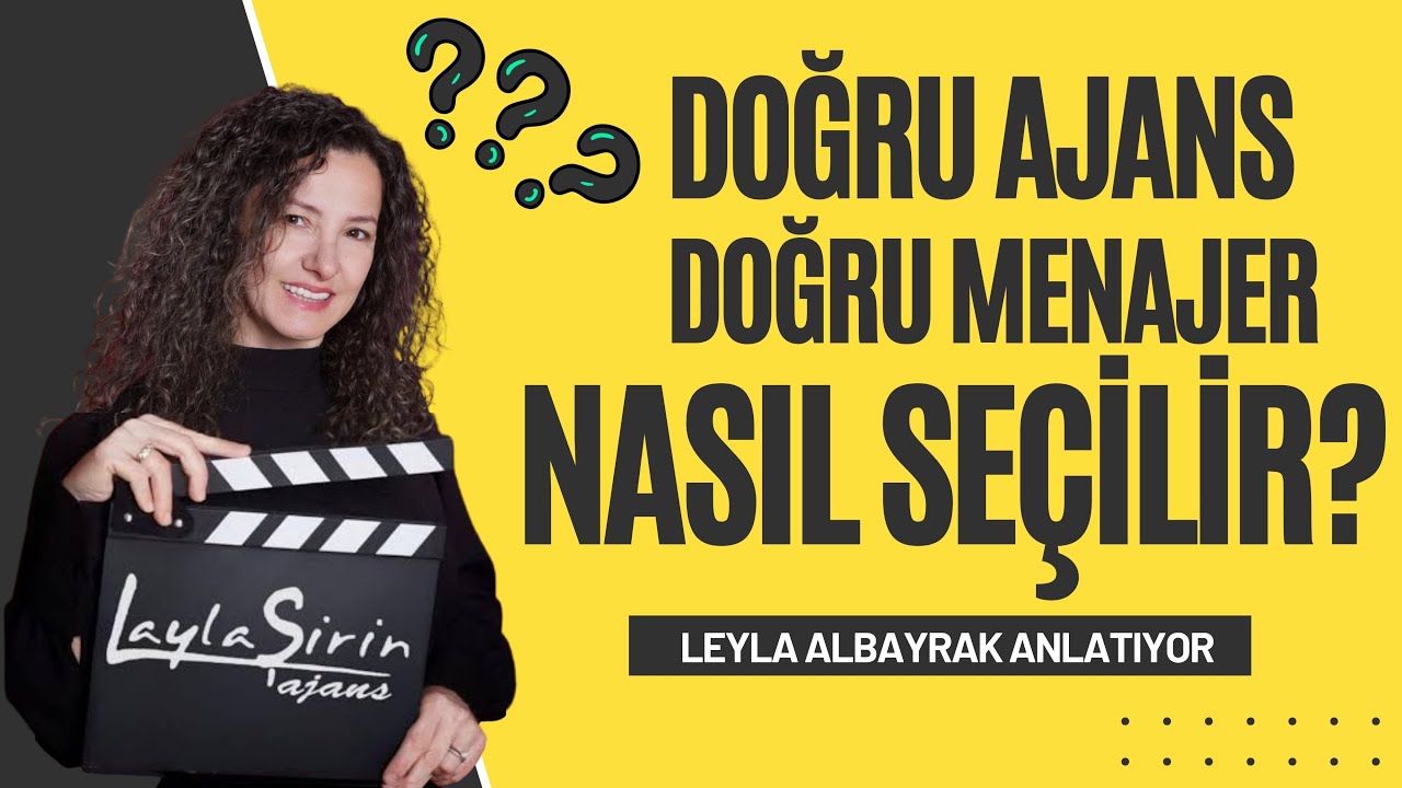 Oyunculukta Doğru Ajans ve Menajer Nasıl Seçilir? | Bilmeden Yapılan Hatalar 