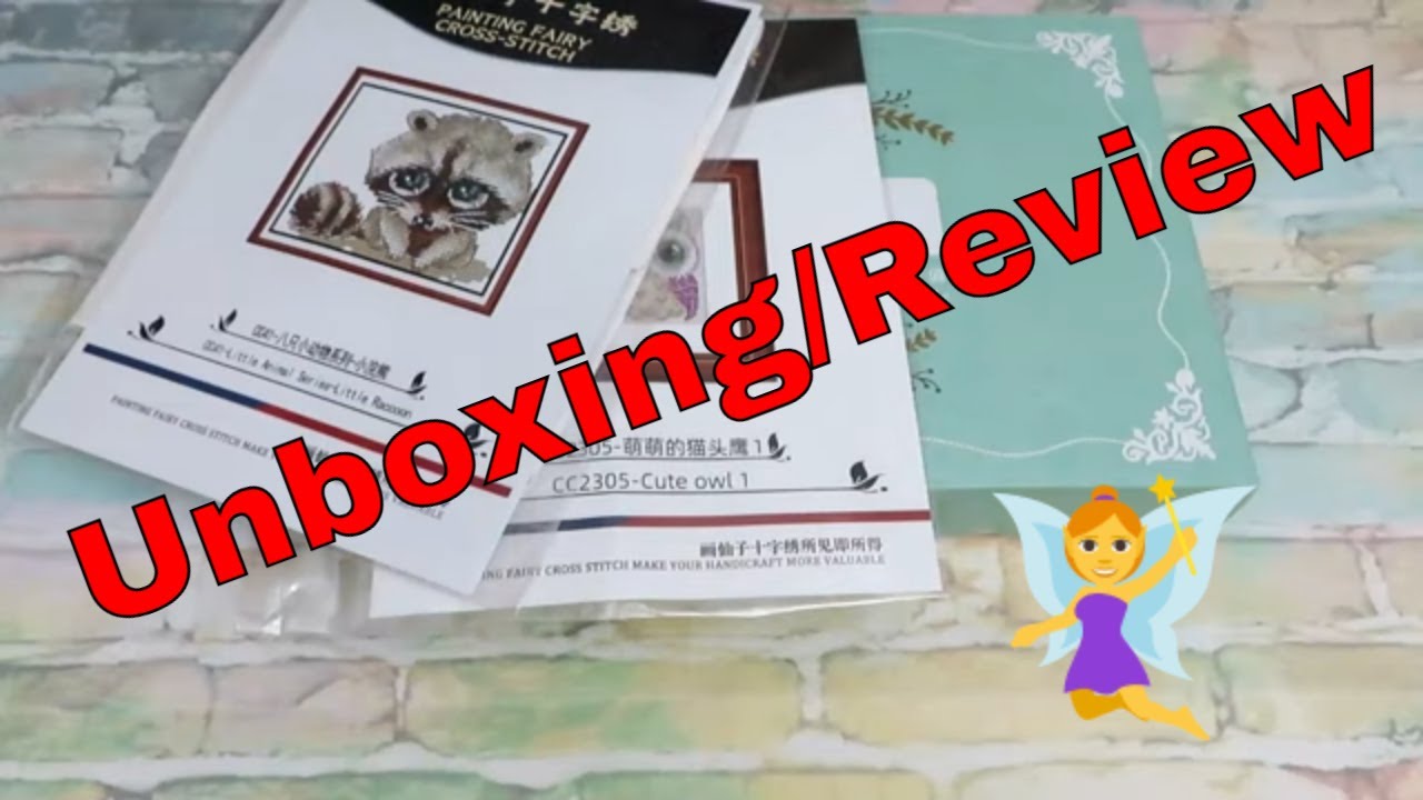 Painting Fairy Cross Stitch Review #paintingfairy #crossstitch