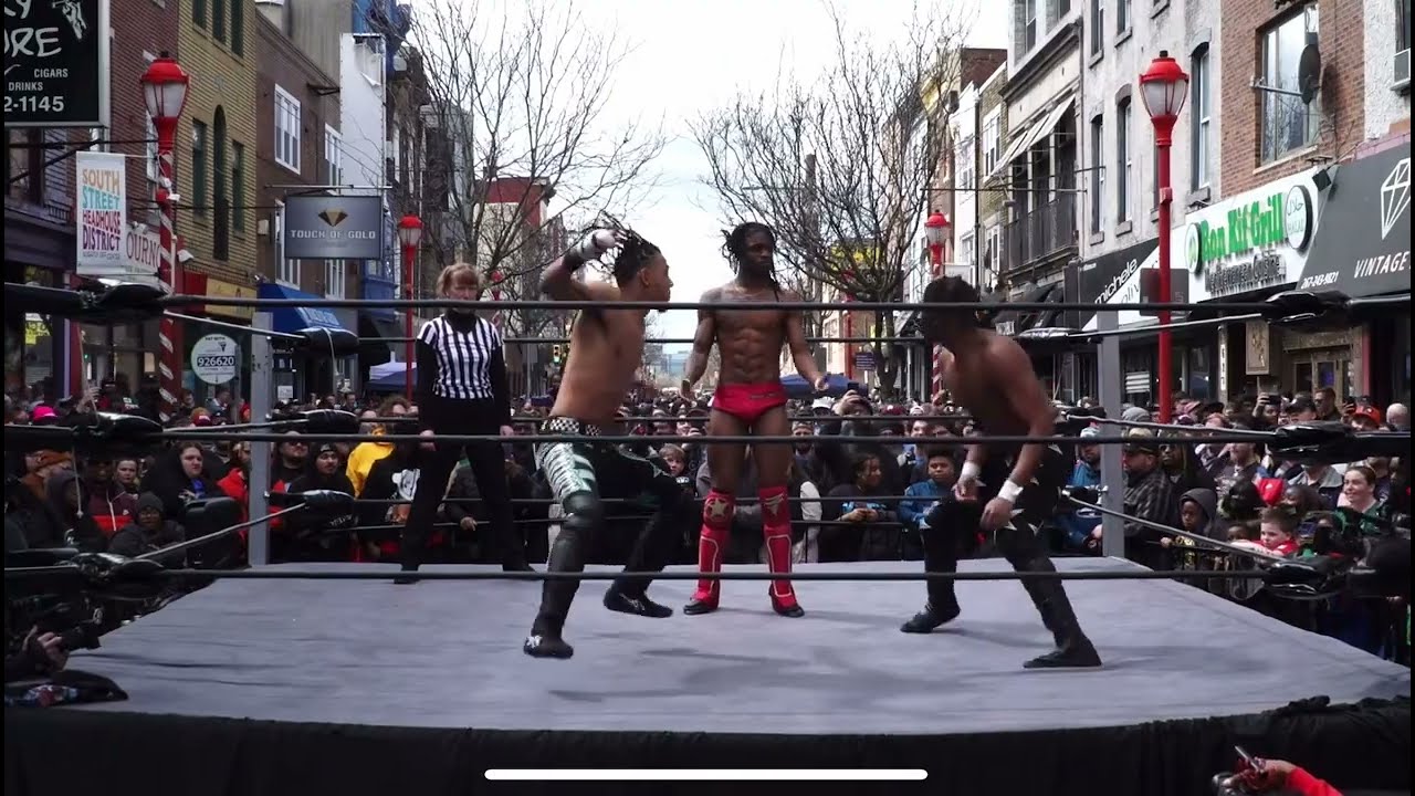 Shaun Smith Vs Terry Yaki Vs Jay Lucas SVW BLOCK PARTY