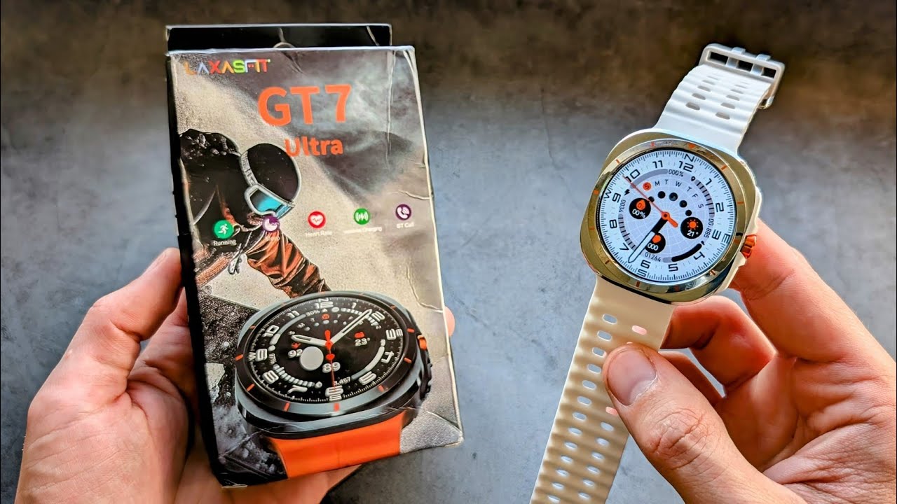 Laxasfit GT7 Ultra Smartwatch - Unboxing & Full REVIEW