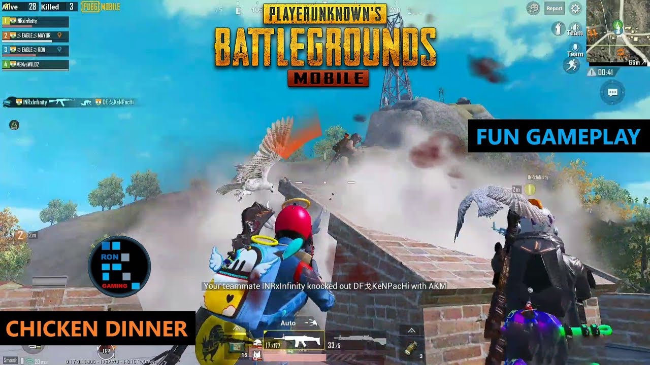 PUBG MOBILE | FUN GAMEPLAY SNAKU GANG KILL CHICKEN DINNER