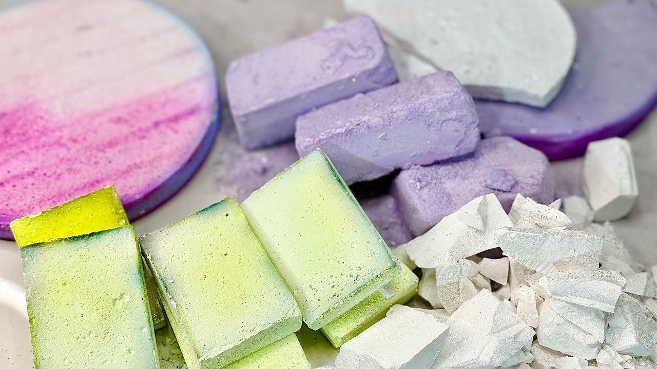 GYM CHALK REFORMS CRUSH ASMR