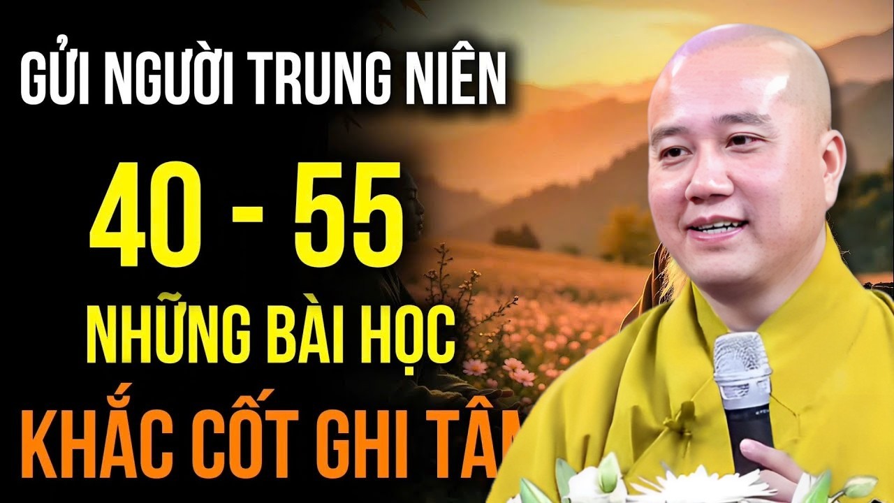 40, 50, 60 Tuổi: Đừng Đợi Thêm Nữa – Hãy Bắt Đầu Sám Hối Để Chuyển Nghiệp! | Thích Pháp Hoà