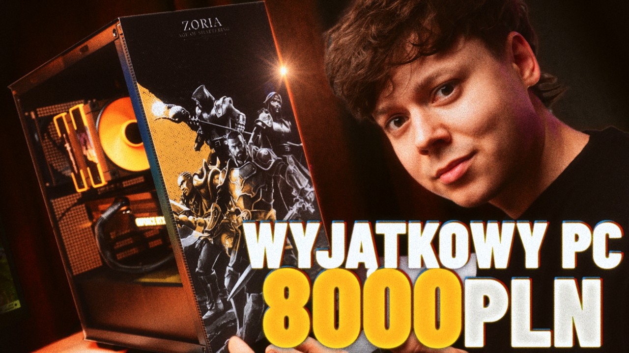 TEN PC do GIER JEST PIĘKNY! 🍑Wyjątkowy komputer dla gracza do 8000 PLN